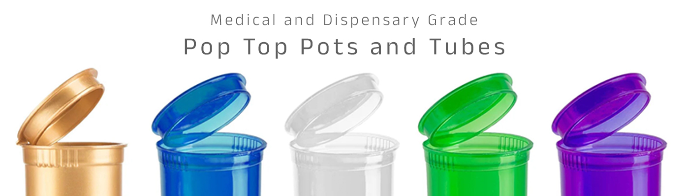 Pop Top Medical Containers