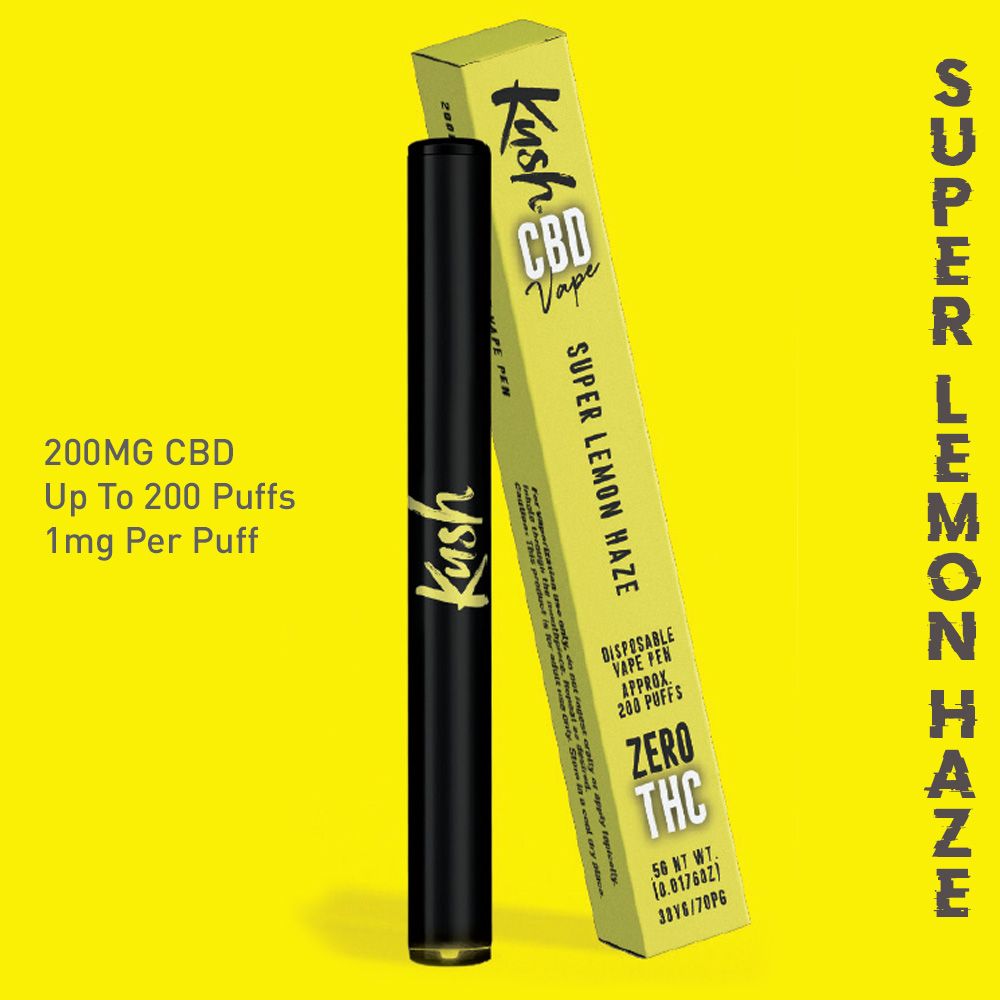 Super Lemon Haze CBD Vape Pen by Kush CBD Vape