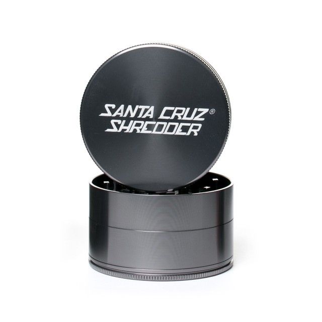 Large 4 Piece Gloss Herb Grinders by Santa Cruz Shredder