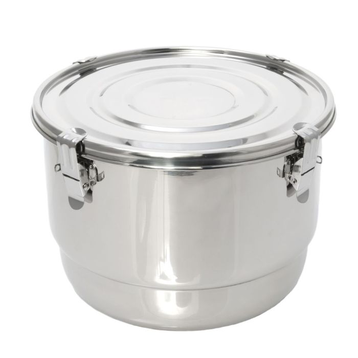 Stainless Steel Humidity Controlled Storage Container by CVault