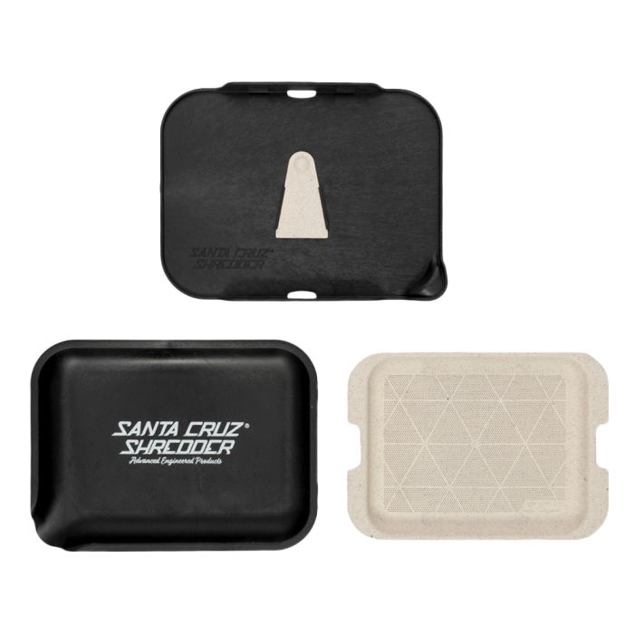 Santa Cruz Shredder - Small Hemp Rolling Tray - Assorted Colors – Hemp  Living USA