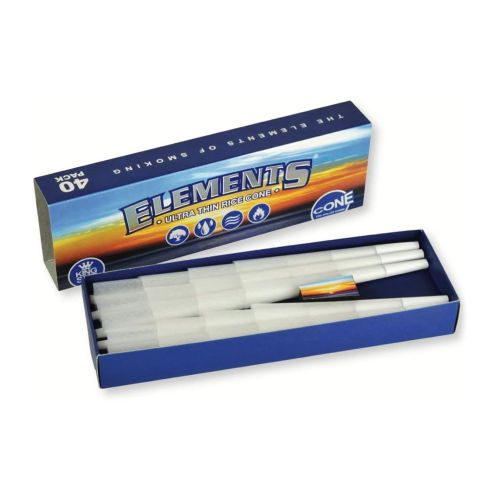 ELEMENTS King Size Pre-Rolled Cones 40 pcs