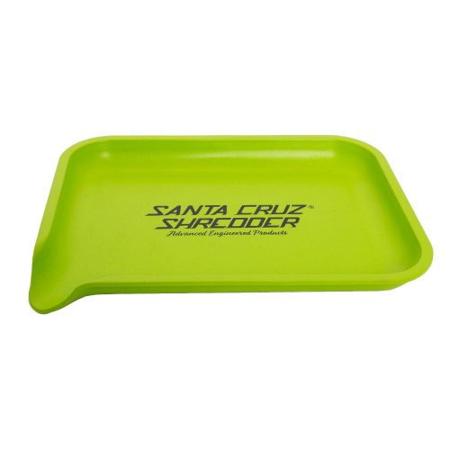 Hemp Rolling Tray by Santa Cruz Shredder - Lime Green