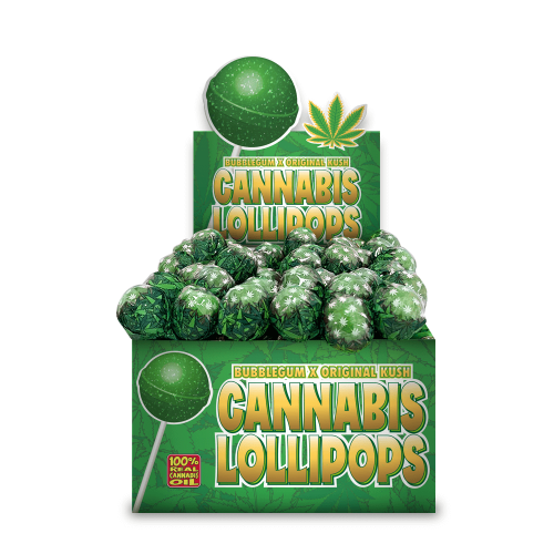 Original  x Hemperium Cannabis Lollipops by Dr. Greenlove Amsterdam