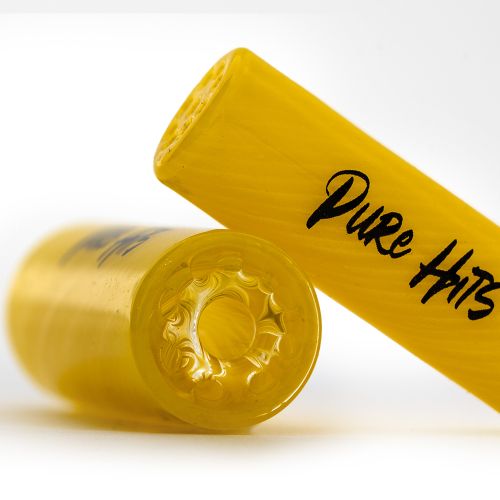 Pure Hits Tip Glass Filter Tip Yellow