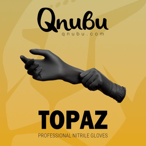 Qnubu Topaz Nitrile Gloves 100x Pieces