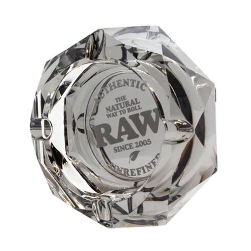 RAW Ashtray Darkside Grey Crystal Glass