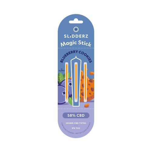 Blueberry Cookies CBD Magic Sticks Slidderz Joint Core 100mg x 3