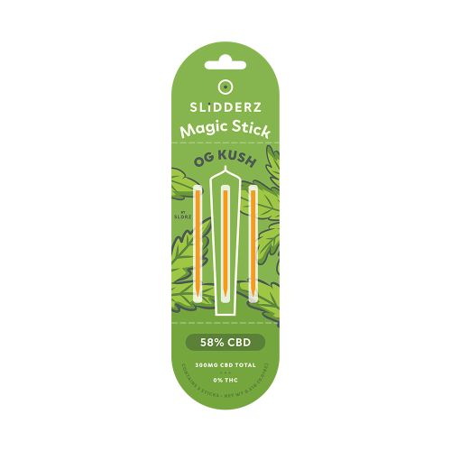 OG Kush CBD Magic Sticks Slidderz Joint Core 100mg x 3