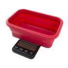 Omega Collapsible Silicone Bowl Digital Scales - 0.1g  (Platinum Collection) by Kenex