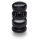 Large 4 Piece Gloss Herb Grinders by Santa Cruz Shredder - Black