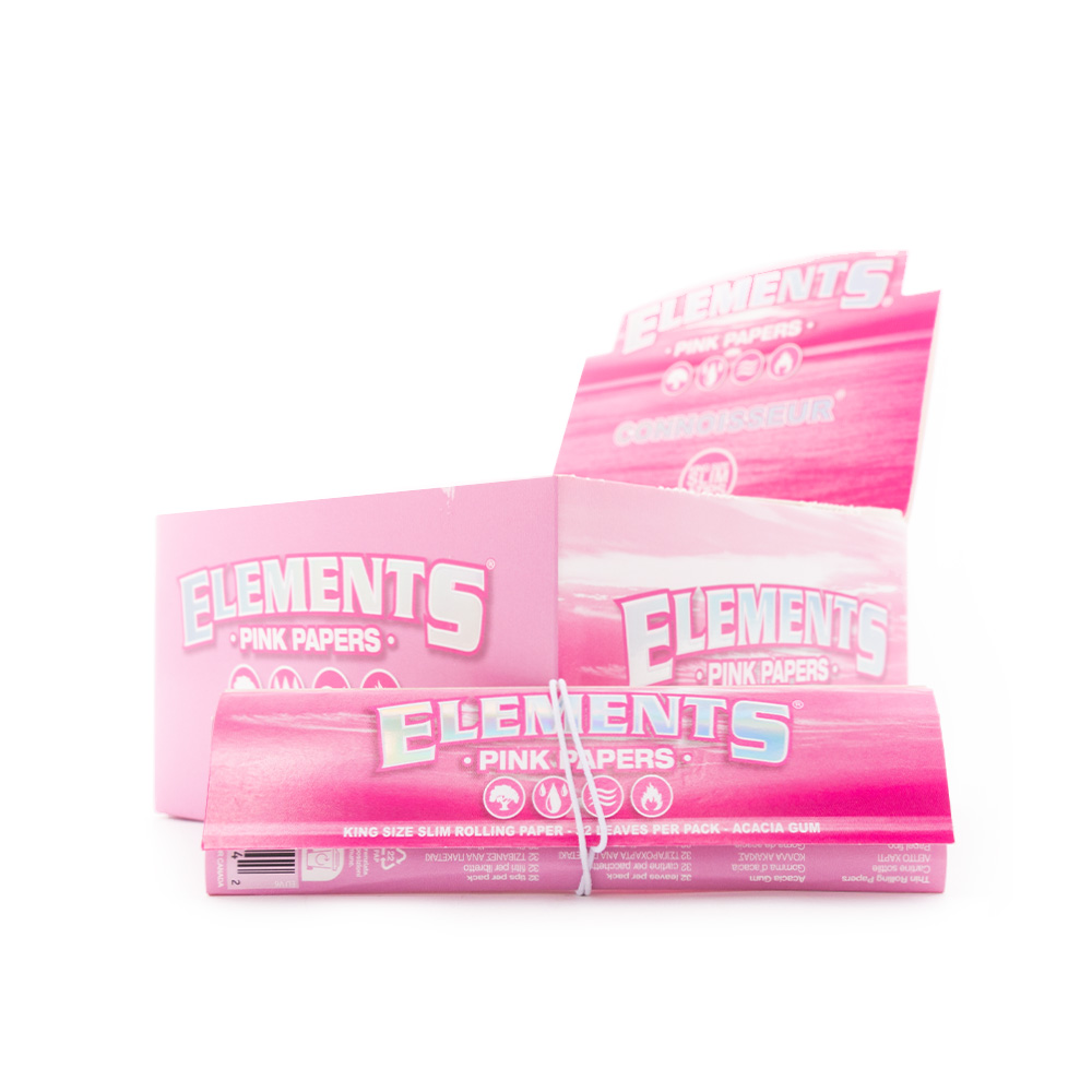 Element Connoisseur King Size Slim Rolling Paper & Tips