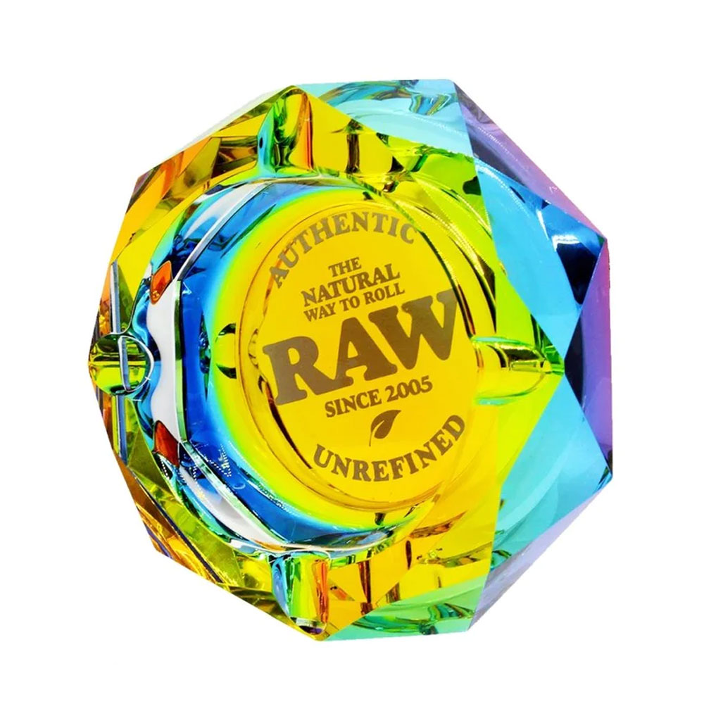 RAW Rainbow Glass Ashtray Wholesale