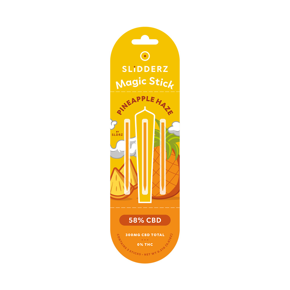 Pineapple Haze CBD Magic Sticks Slidderz