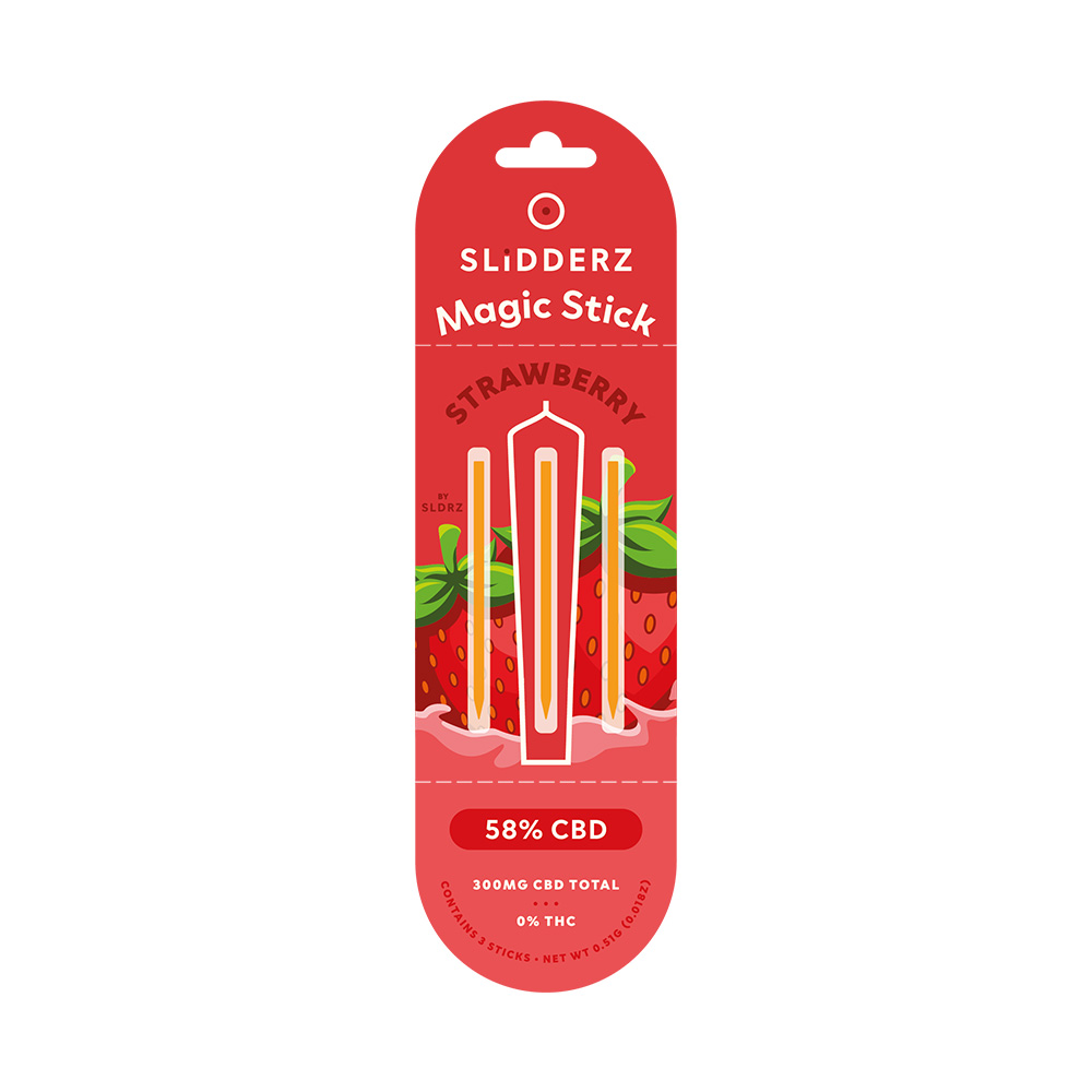 Strawberry CBD Magic Sticks Slidderz