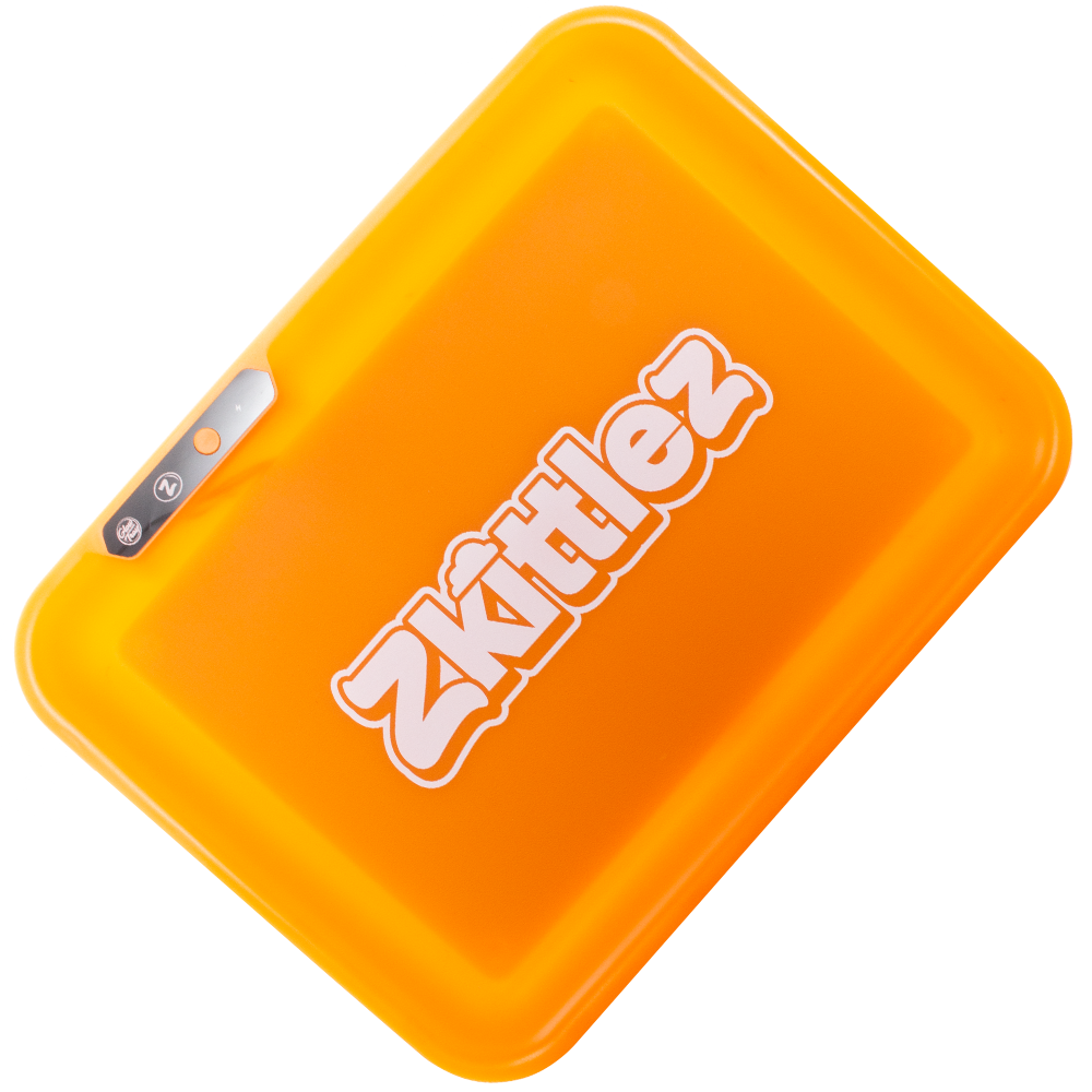 Zkittlez Orange LED Glow Rolling Tray