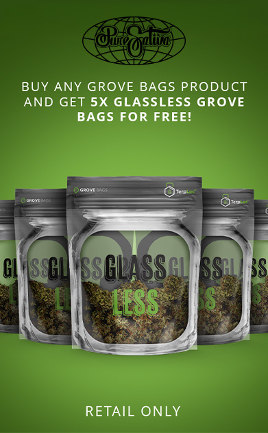 Buy any Grove Bags product and get 5x Glassless Grove Bags for free!