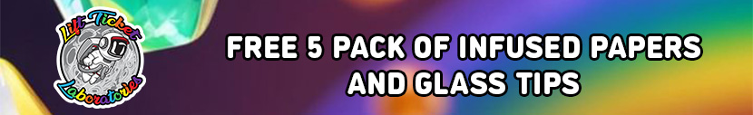 Retail only buy 2x Pre Rolled Infused Cones from Lift Tickets and get a 5 pack of infused papers and glass tips from Lift Tickets for free
