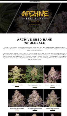 Archive Seed Bank Wholesale