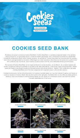 Cookies Seed Bank Wholesale