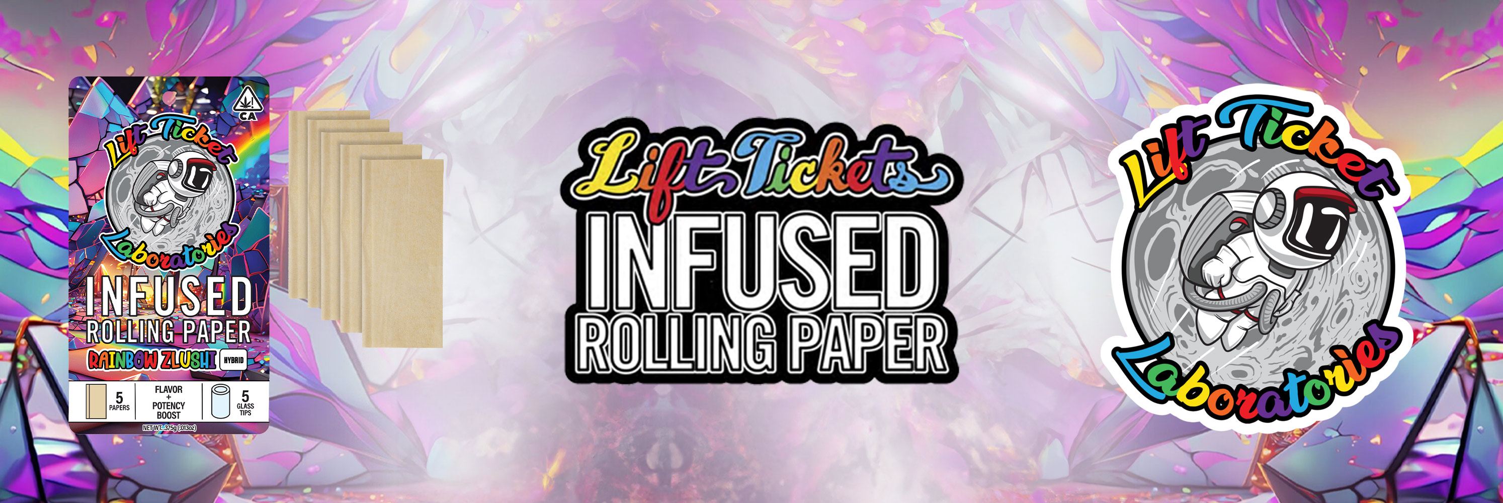 Lift Tickets Infused Papers Wholesale